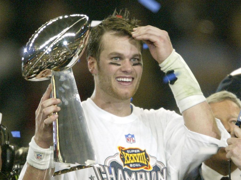 Quarterback celebrating a championship win